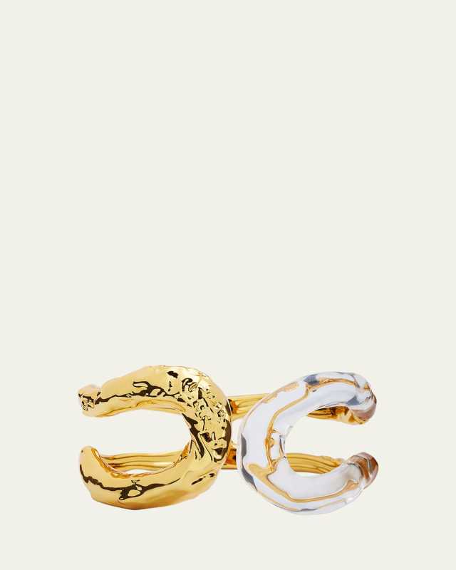 Dream Rain Large Link Hinge Bracelet